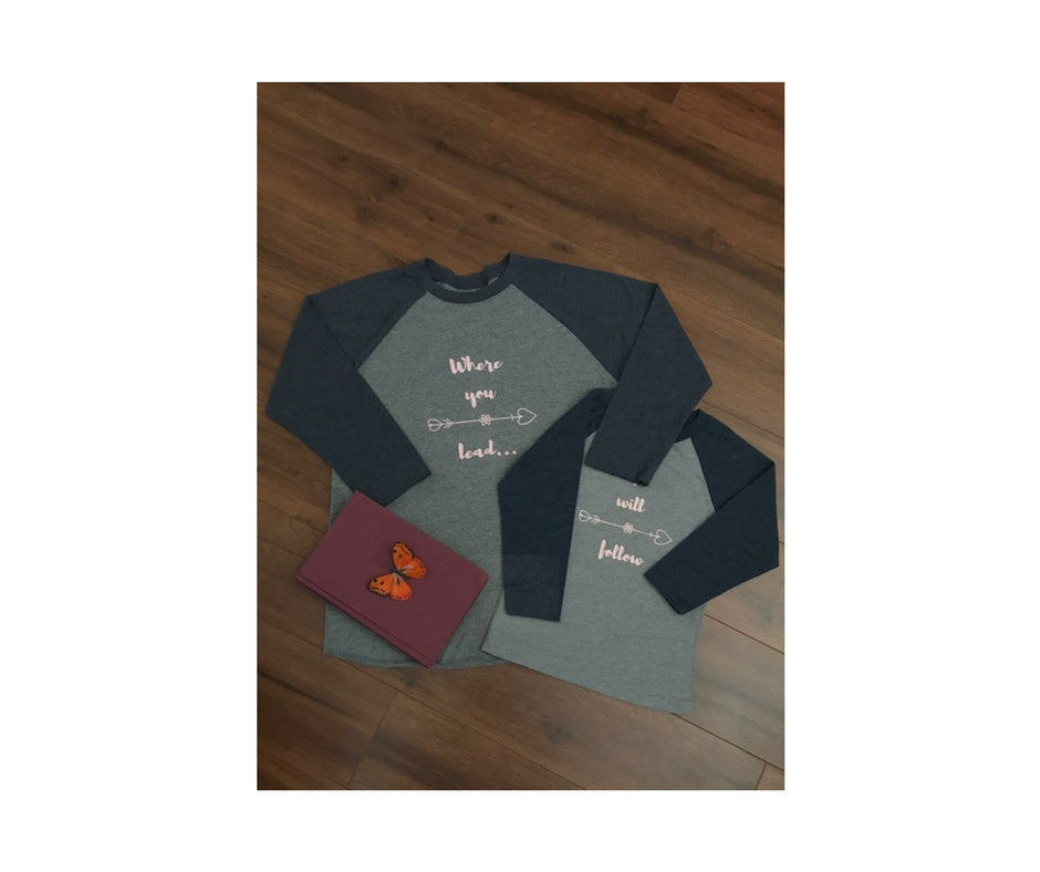I Will Follow (Child size: Mommy and Me) - Heart & Soul Clothing Co.